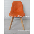 Wooden legs Dining Chair pu leather Chair For dining room/New style living room chair